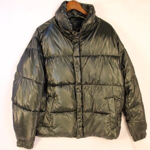 NWT Nova Men Puffer Jacket – Olive Green Medium